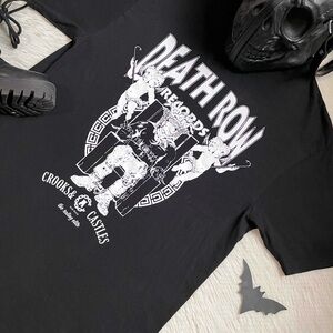 Crooks and castles Death Row records graphic tee